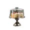 13.5" Round Stainless Steel Cake Stand with Bright Mirror Finish